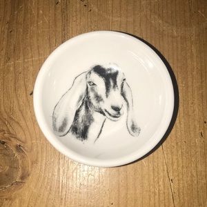 Goat Ceramic Dish